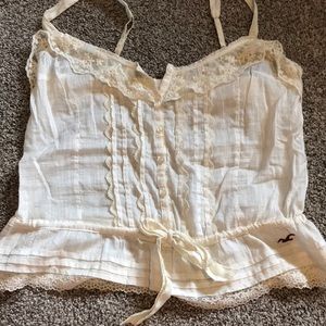 Hollister lace tank